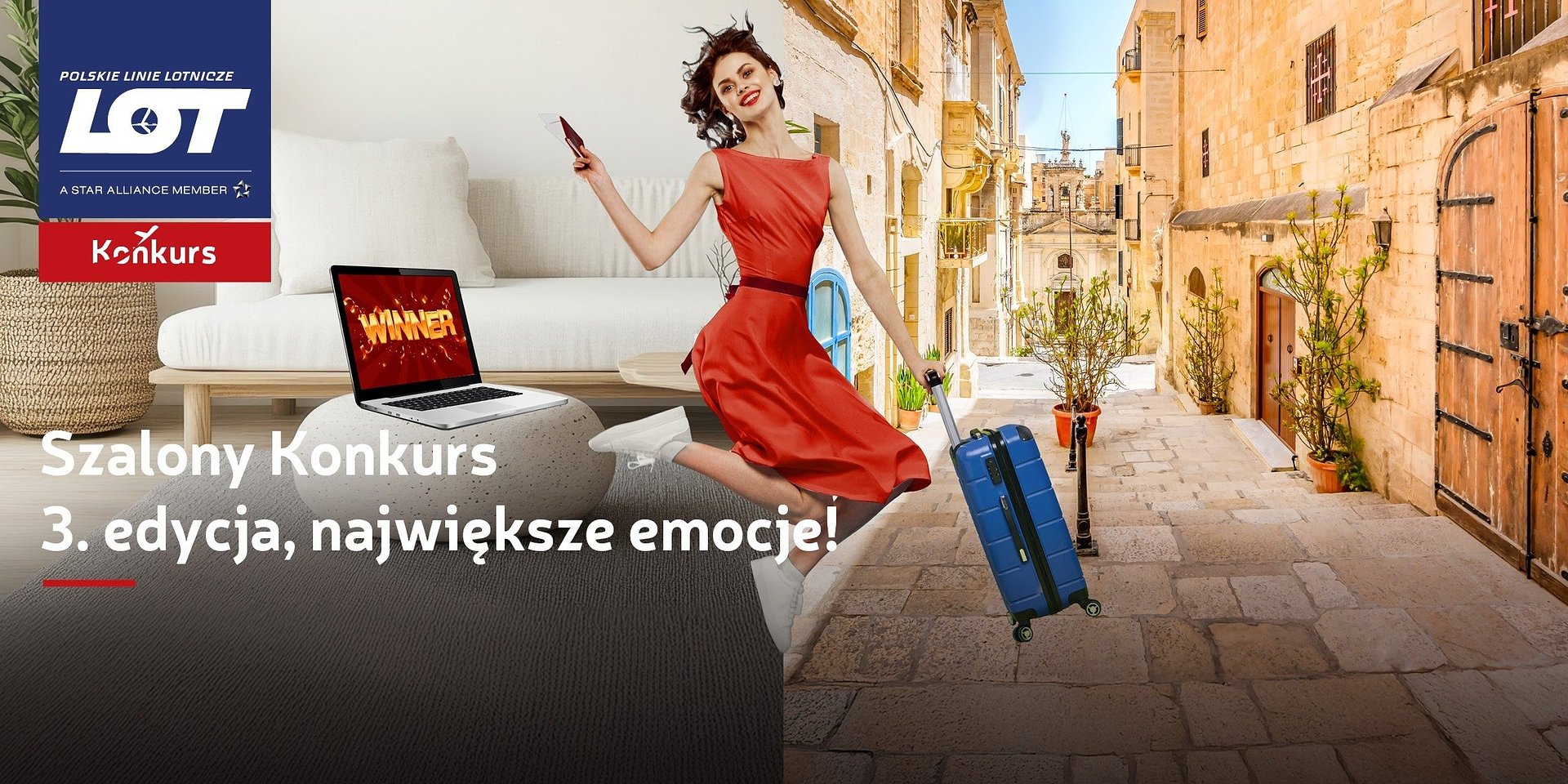 Trzecia edycja Szalonego Konkursu LOT powraca! Wygraj wymarzone bilety i skorzystaj ze specjalnej oferty w ramach Szalonej Środy