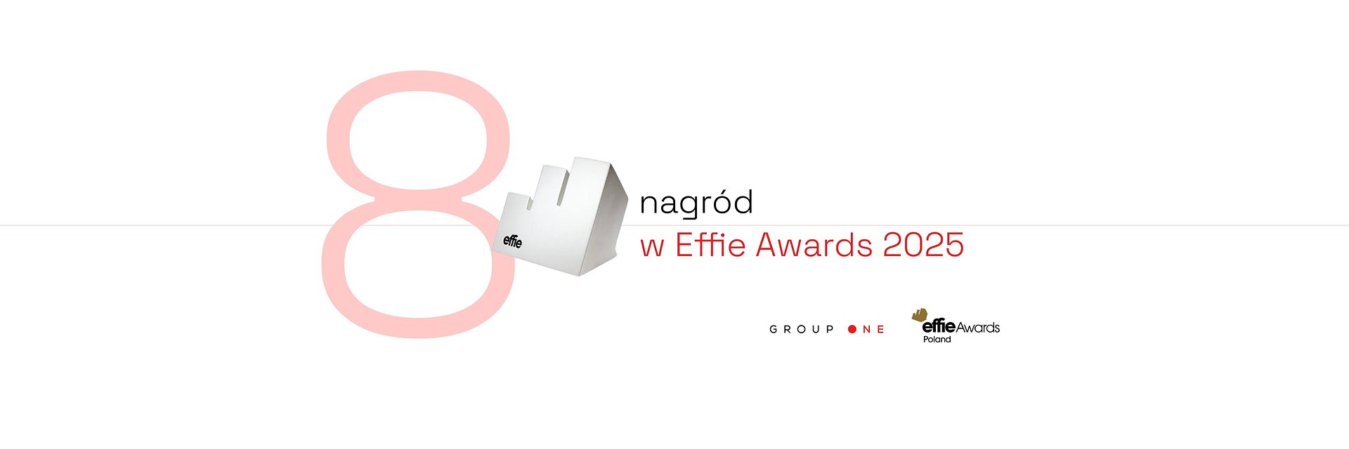 8 nagród dla Group One w Effie Awards 2025