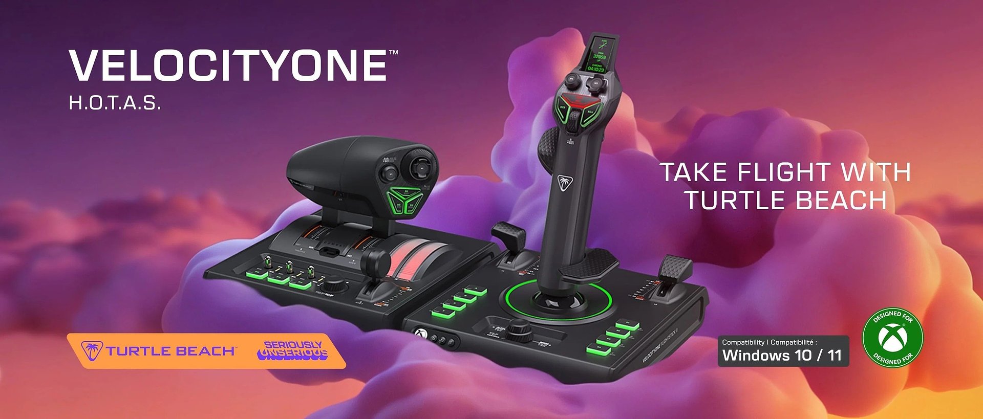 Zapinamy pasy i lecimy. Turtle Beach prezentuje nowy system VelocityOne H.O.T.A.S. dla fanów symulatorów lotniczych