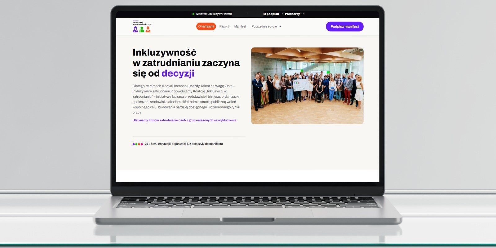 Kampania „Każdy Talent na Wagę Złota – Inkluzywni w Zatrudnianiu” stawia na kompleksową komunikację i szeroką koalicję partnerów