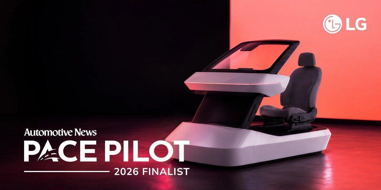 Wyświetlacz UltraView Windshield firmy LG Electronics w gronie finalistów nagrody PACE Pilot Award 2026