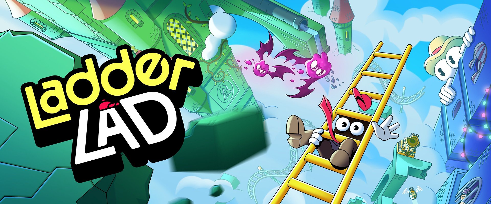 BUCK Games Reveals “Ladder Lad,” a 100% Ladder-Themed Platformer