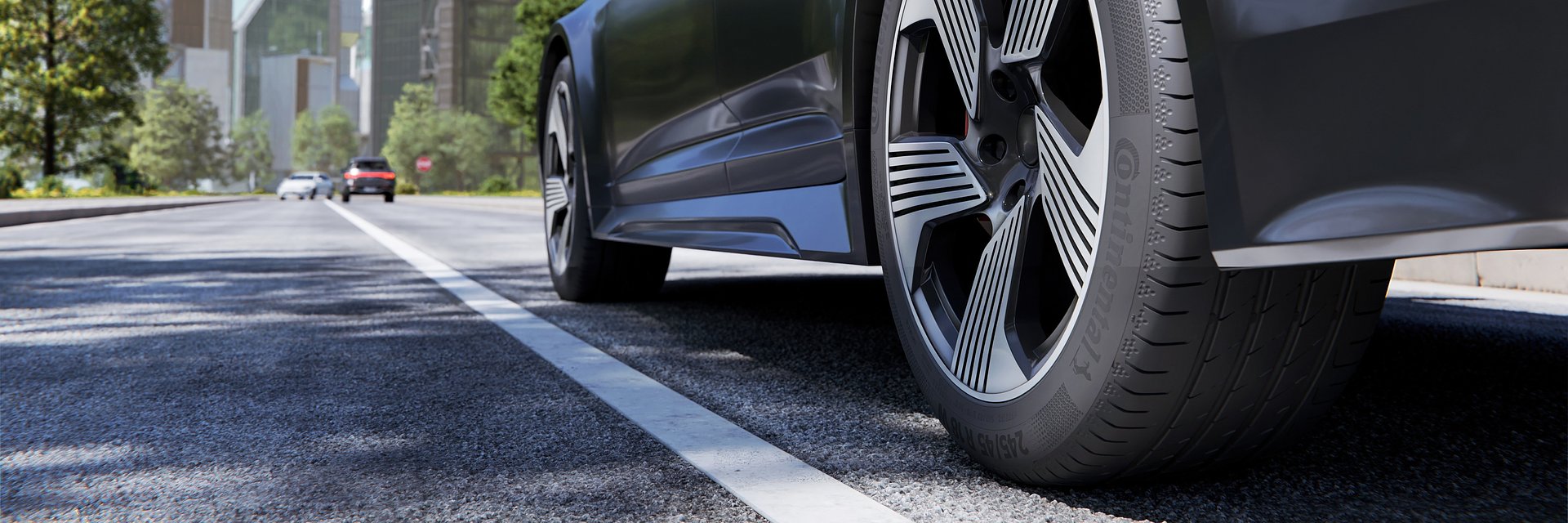 Nowa Škoda Elroq na oponach Continental