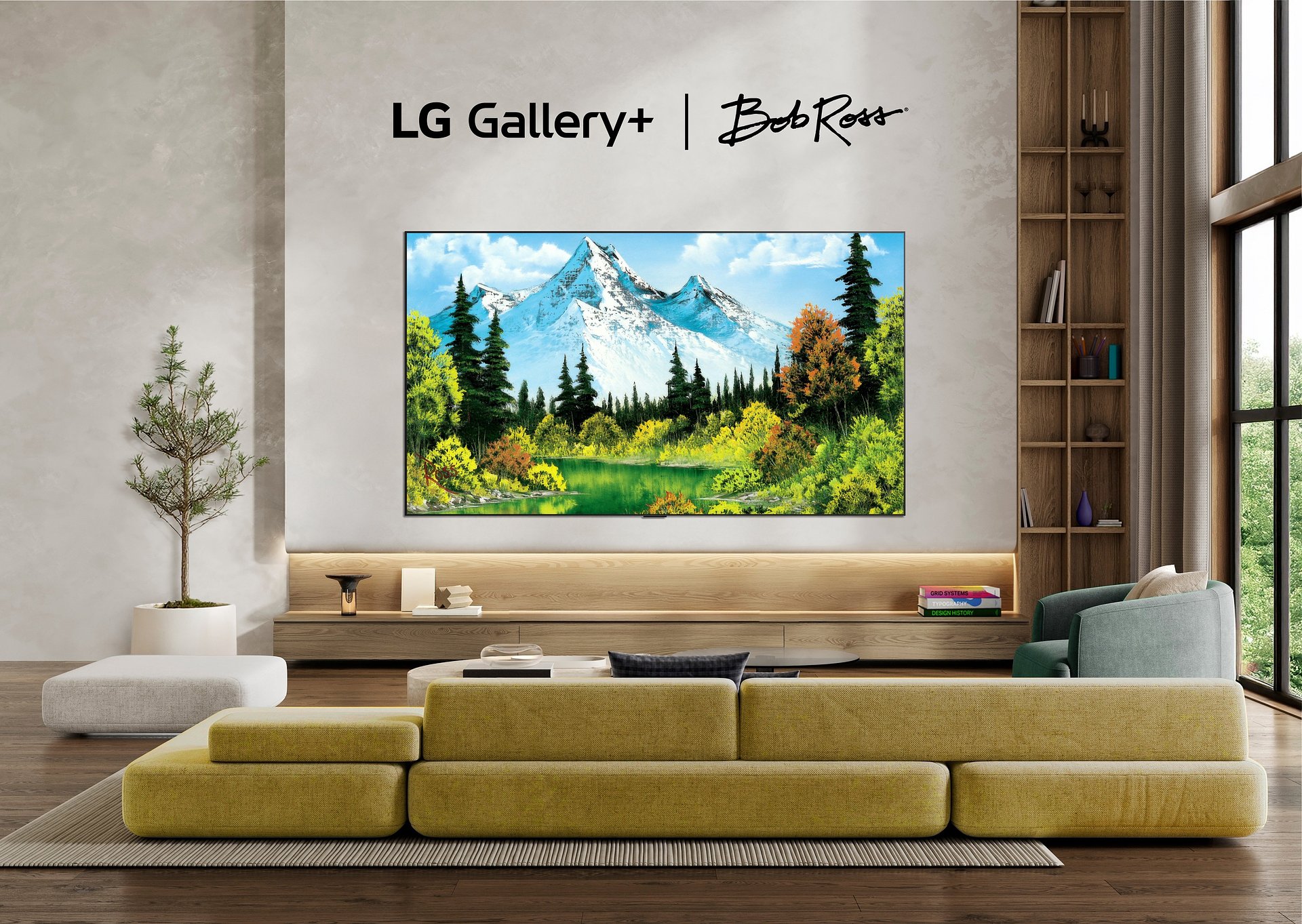 LG Electronics przybliża twórczość Boba Rossa za pośrednictwem LG Gallery+