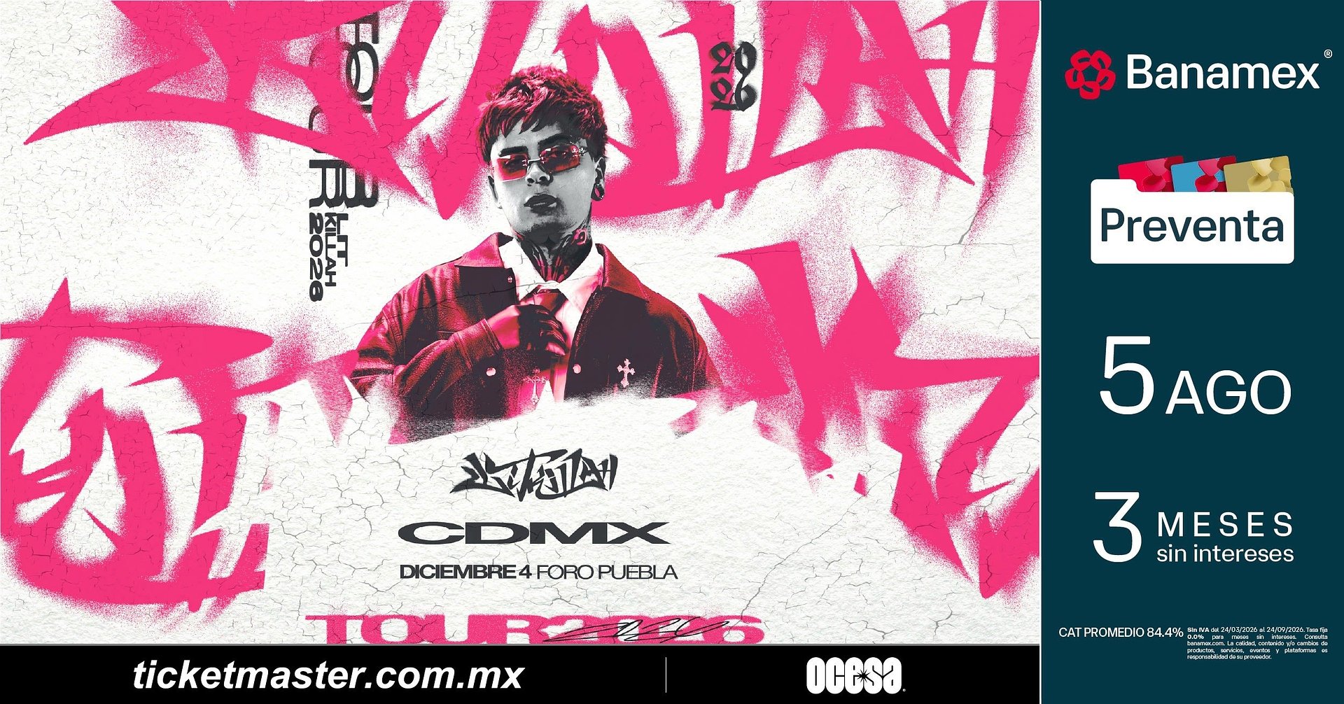 LIT Killah anuncia concierto en el Foro Puebla