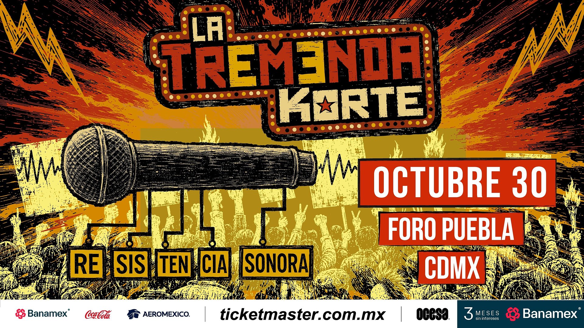 El mexska regresa a casa, la resistencia sonora de La Tremenda Korte se manifestará en el Foro Puebla de la CDMX