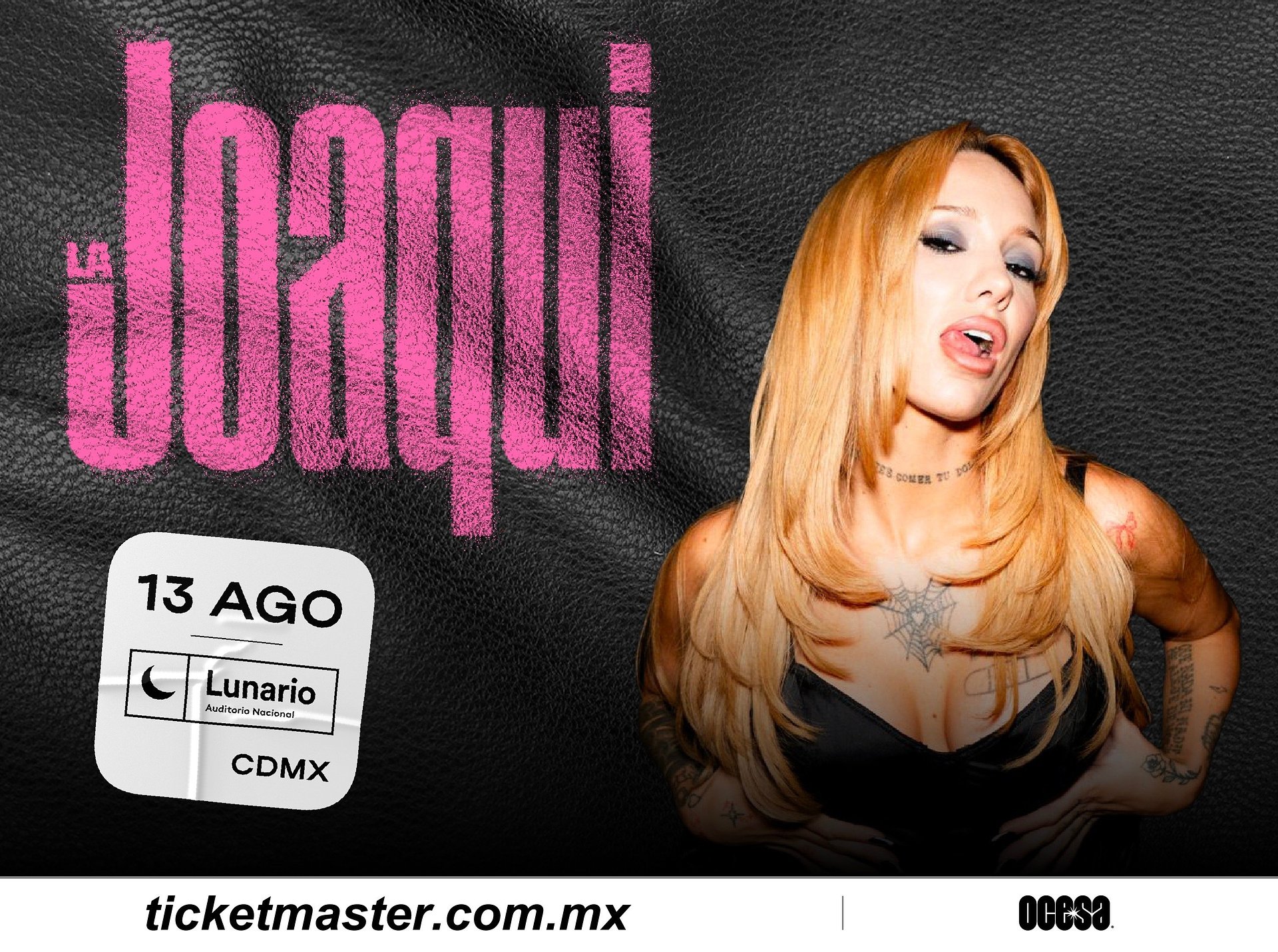 La Joaqui regresa a México: Una noche de puro RKT y flow en la CDMX
