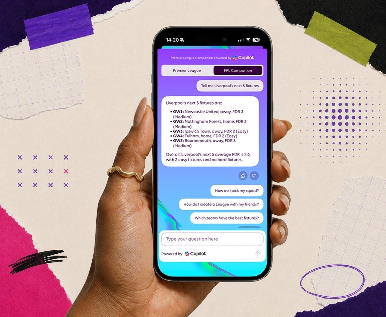 Fantasy Premier League prepara lançamento de novo Companion desenvolvido com tecnologia Microsoft Copilot