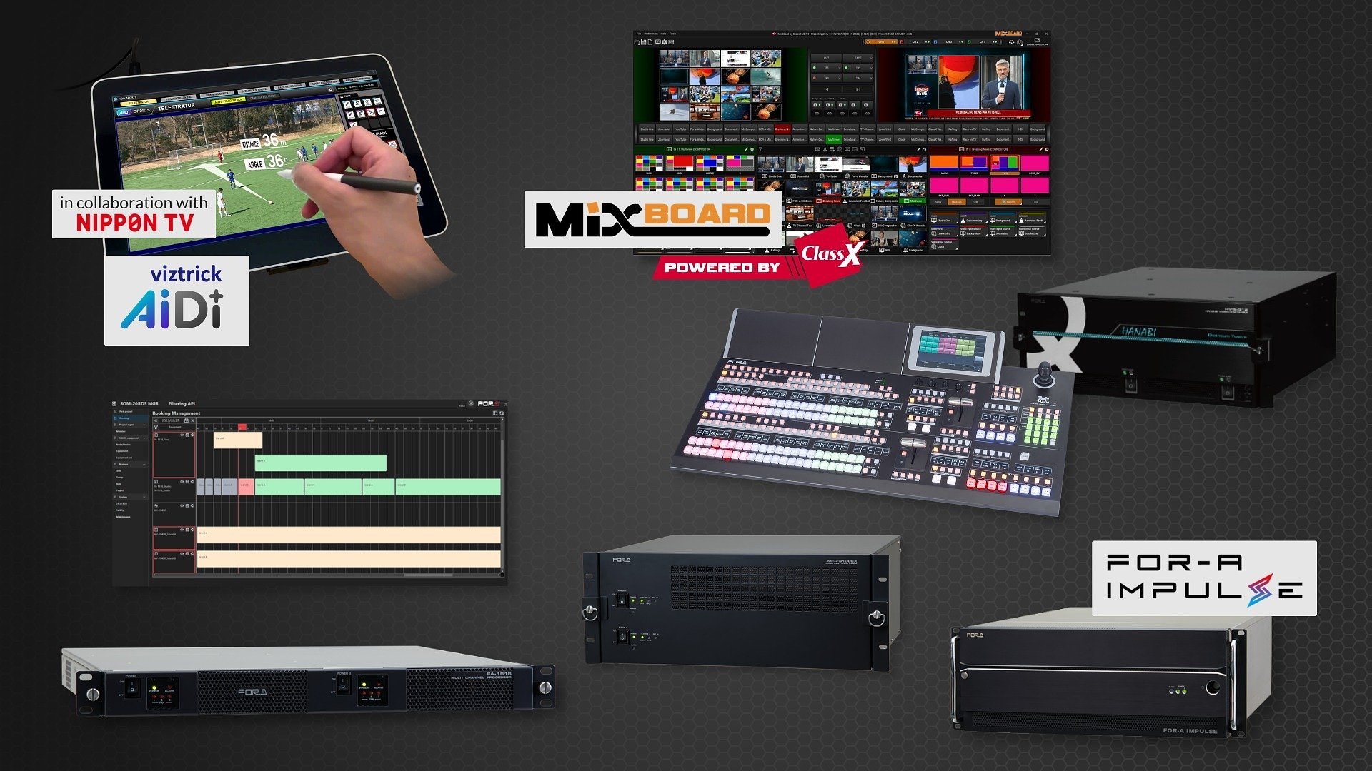 FOR-A demonstrates new and practical solutions to real challenges at IBC2026