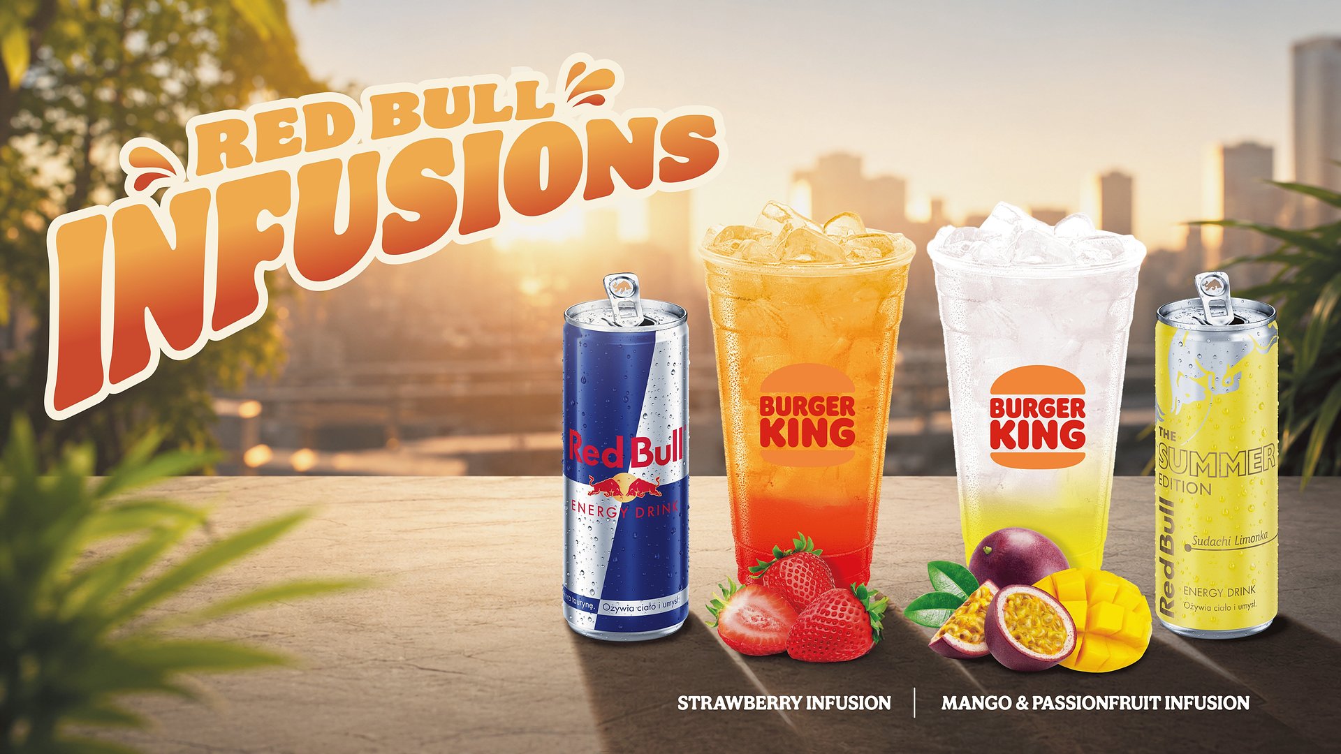 Więcej energii, więcej nagród! Letni konkurs i nowe napoje w Burger King®