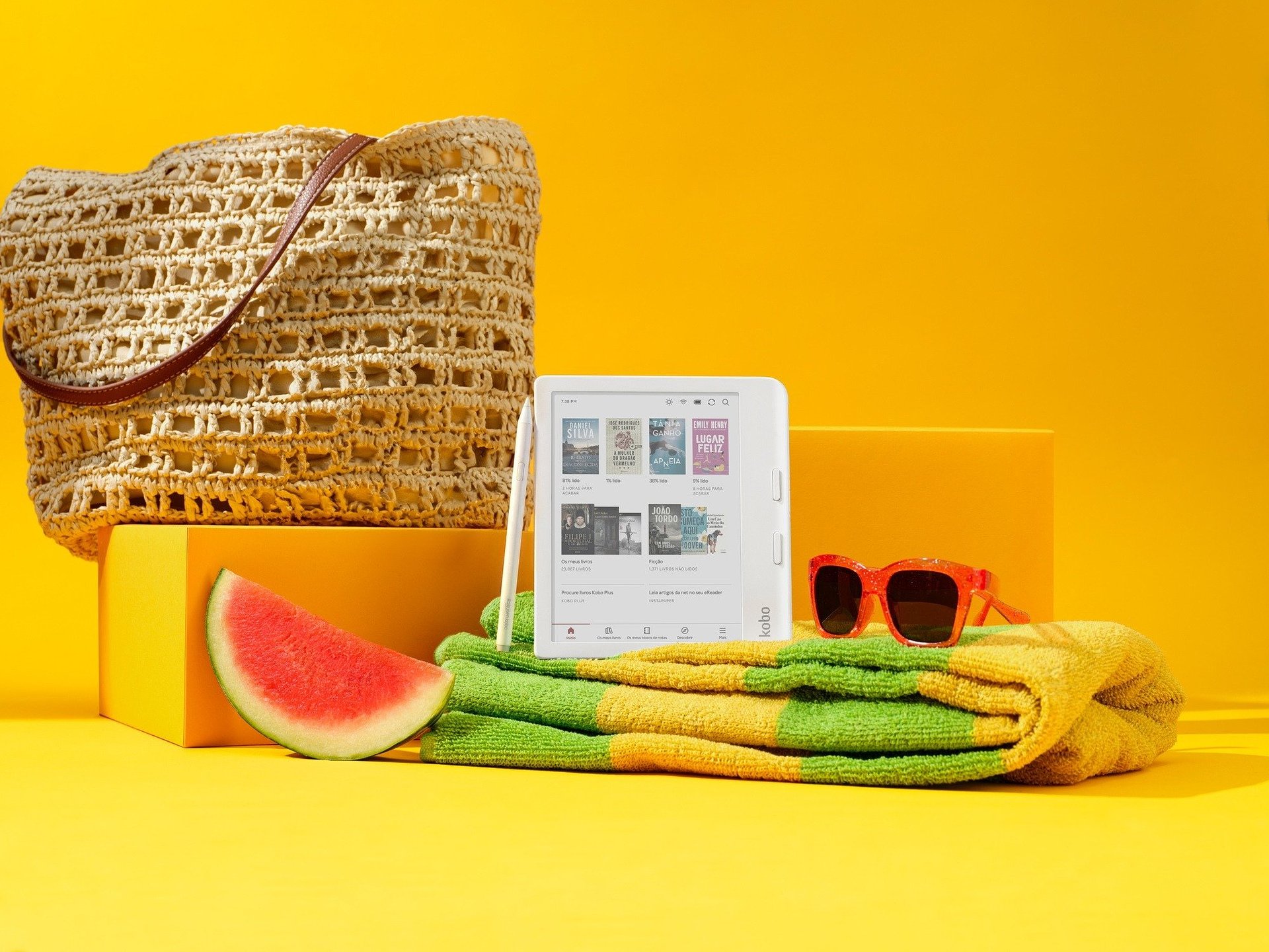 Este verão, leve uma biblioteca consigo: Kobo destaca vantagens dos eReaders para as férias