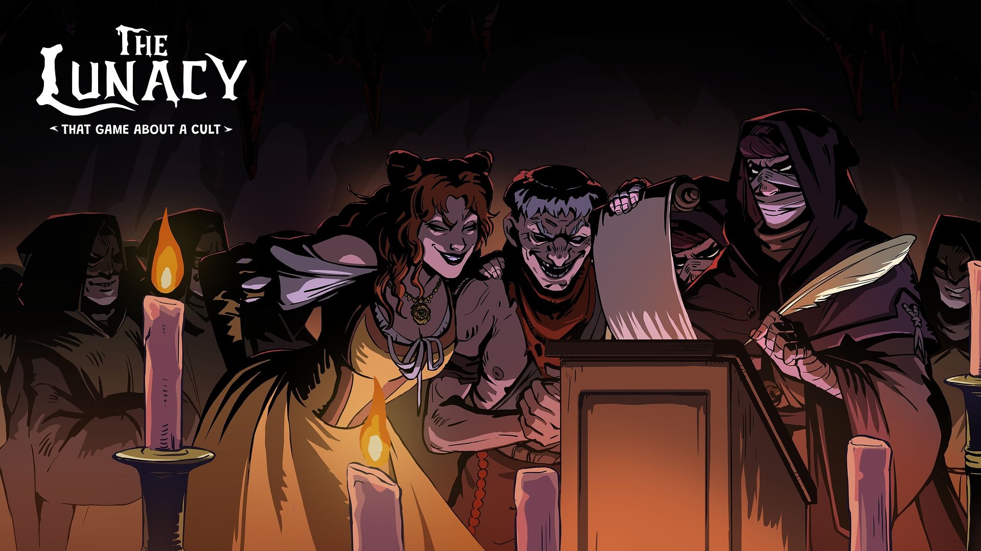 Nobody expects the Spanish Inquisition! The Lunacy: That Game About a Cult – a dark-comedy stealth-management game – has been revealed in its first trailer. Did they just say that the pope stinks?