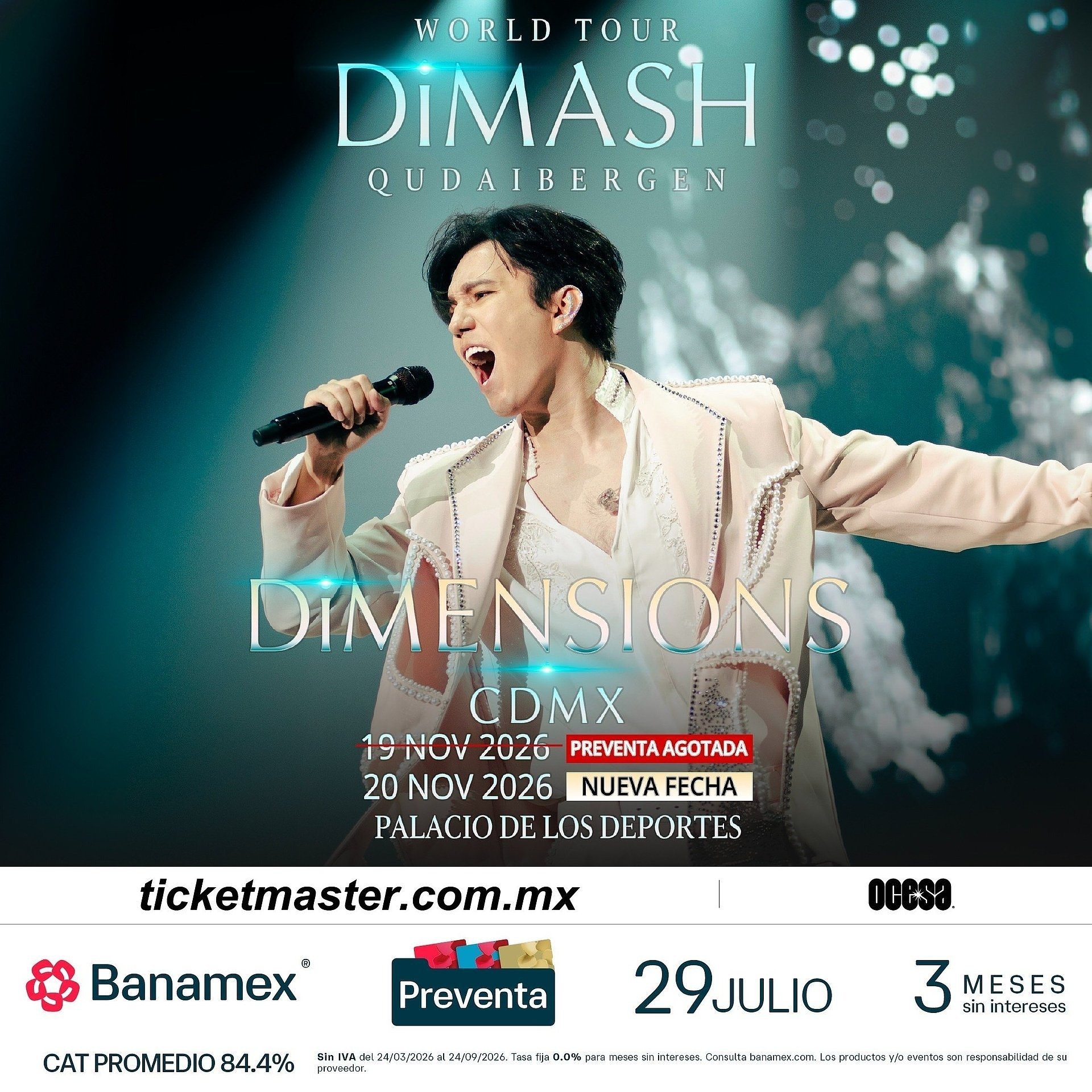 DIMASH QUDAIBERGEN PRESENTA DIMENSIONS, UNA EXPERIENCIA QUE REVELA AL ARTISTA MÁS ALLÁ DE SU VOZ