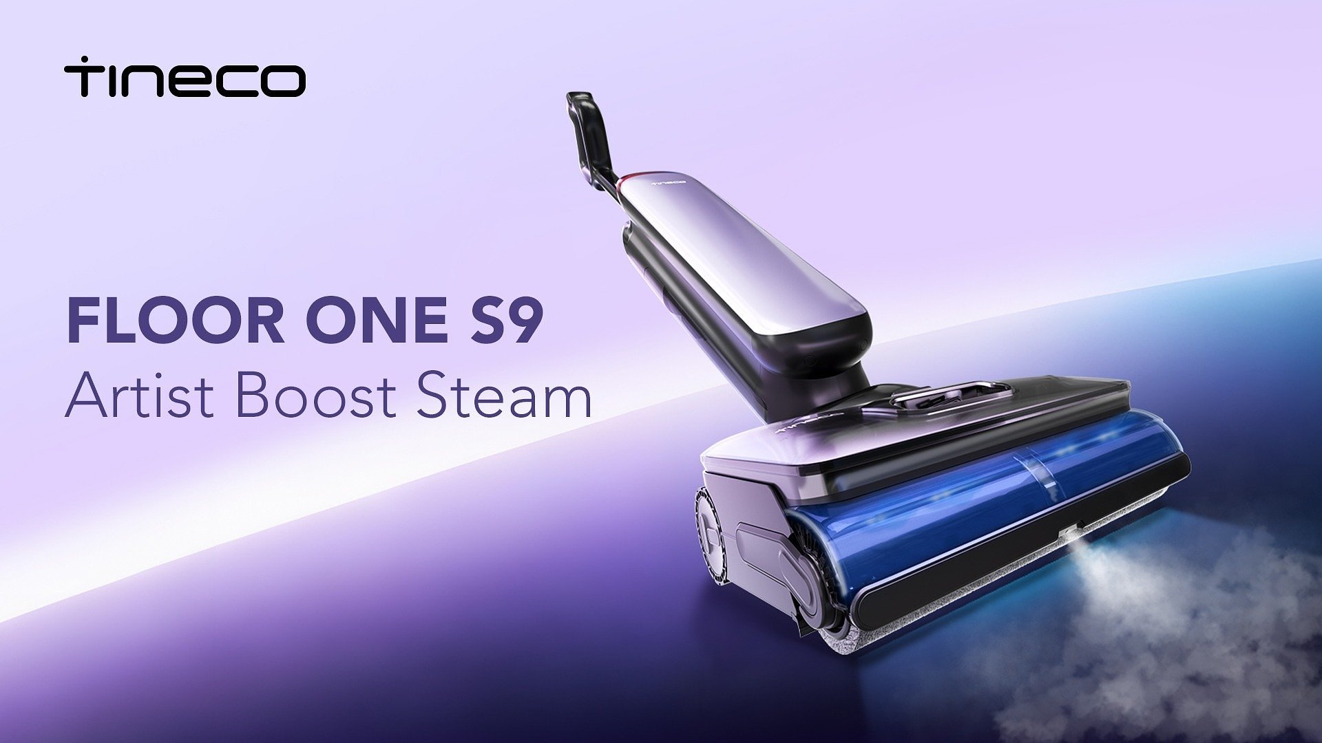 Tineco presenta FLOOR ONE S9 Artist Boost Steam: la nuovafrontiera della pulizia a vapore, più potente e immediata