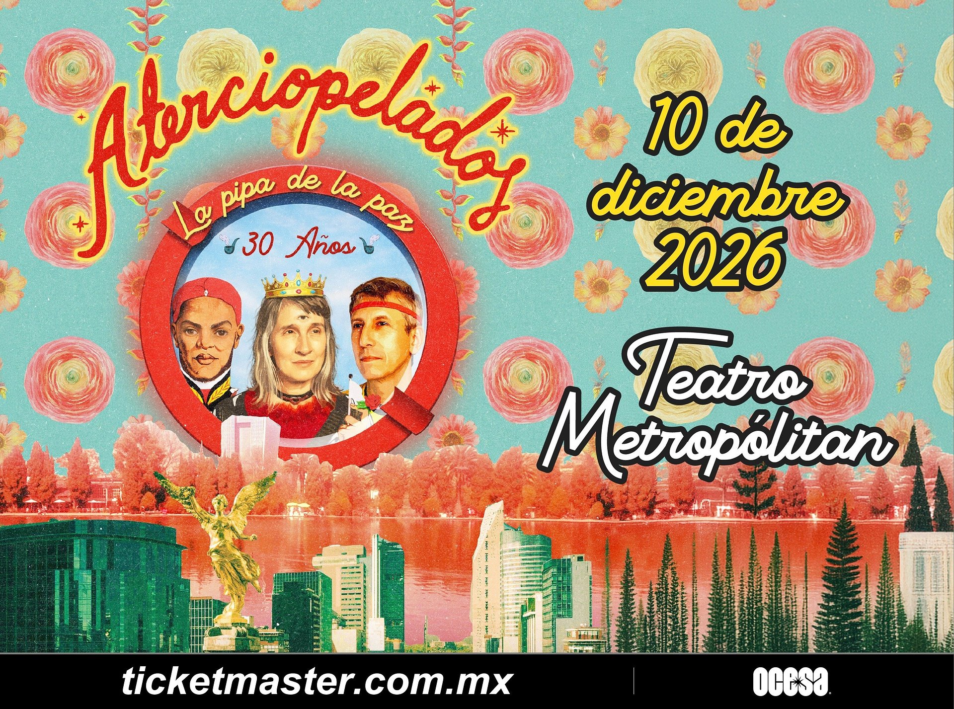 Aterciopelados regresa a CDMX con la gira de los 30 años de La Pipa de la Paz