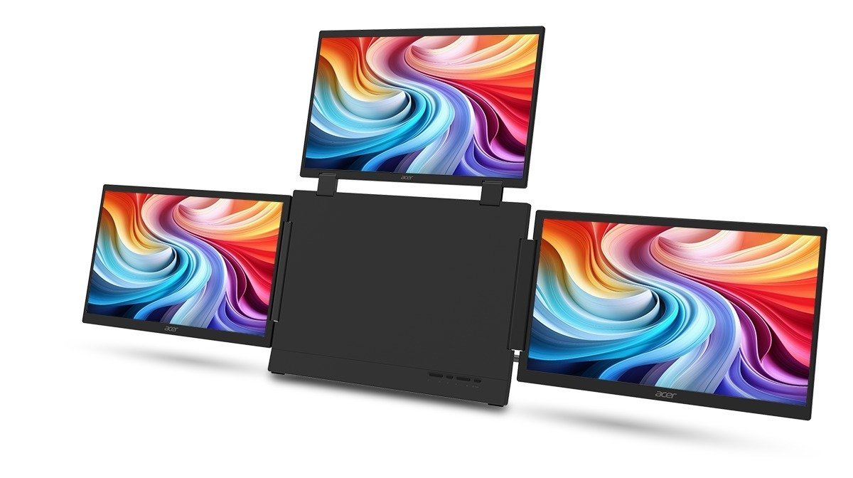 Acer zeigt neue Displaykonzepte für fokussiertes, mobiles und kreatives Arbeiten