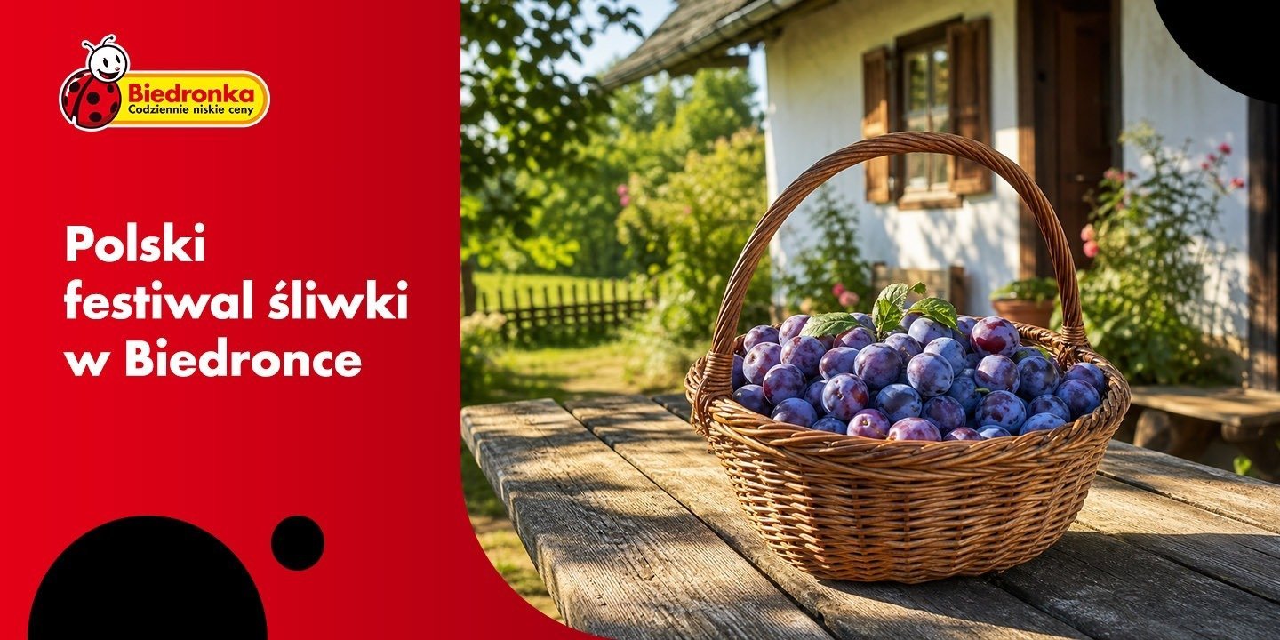 Polski festiwal śliwki w Biedronce