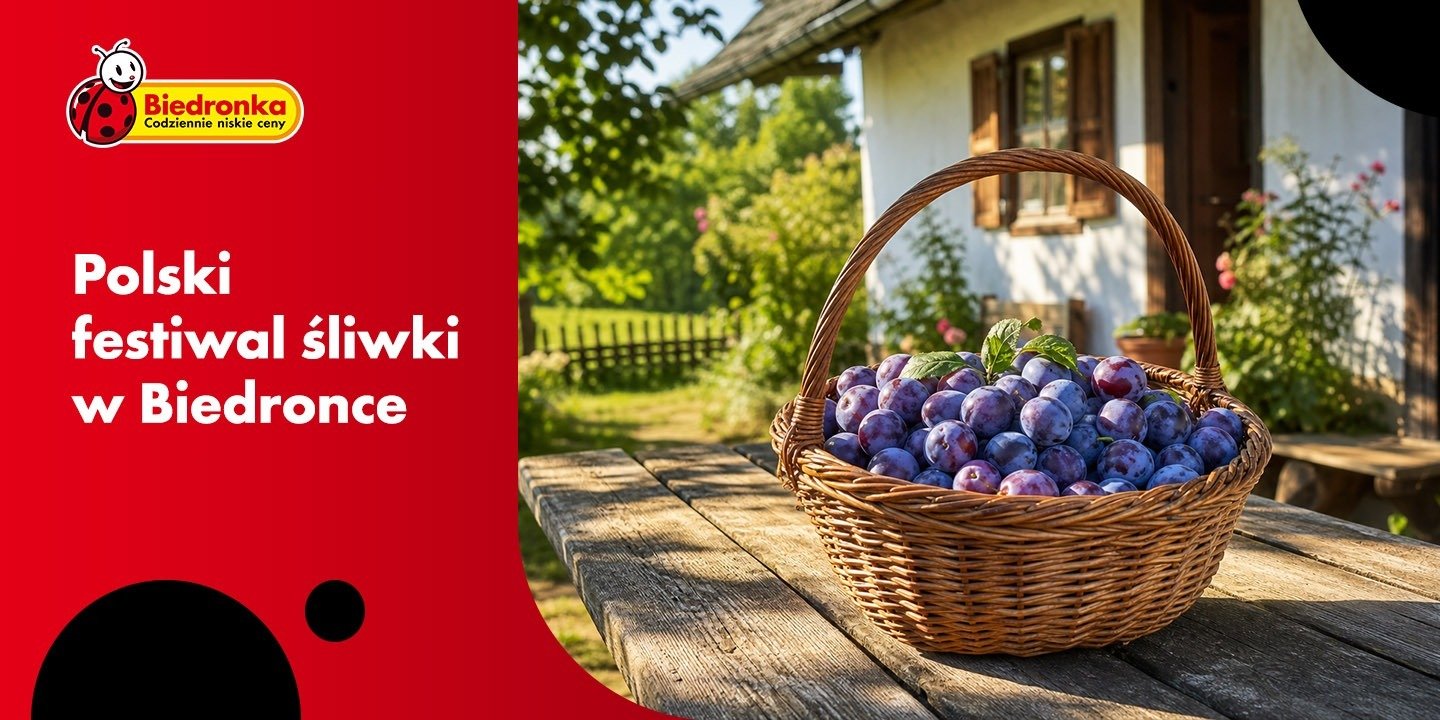 Polish plum festival at Biedronka