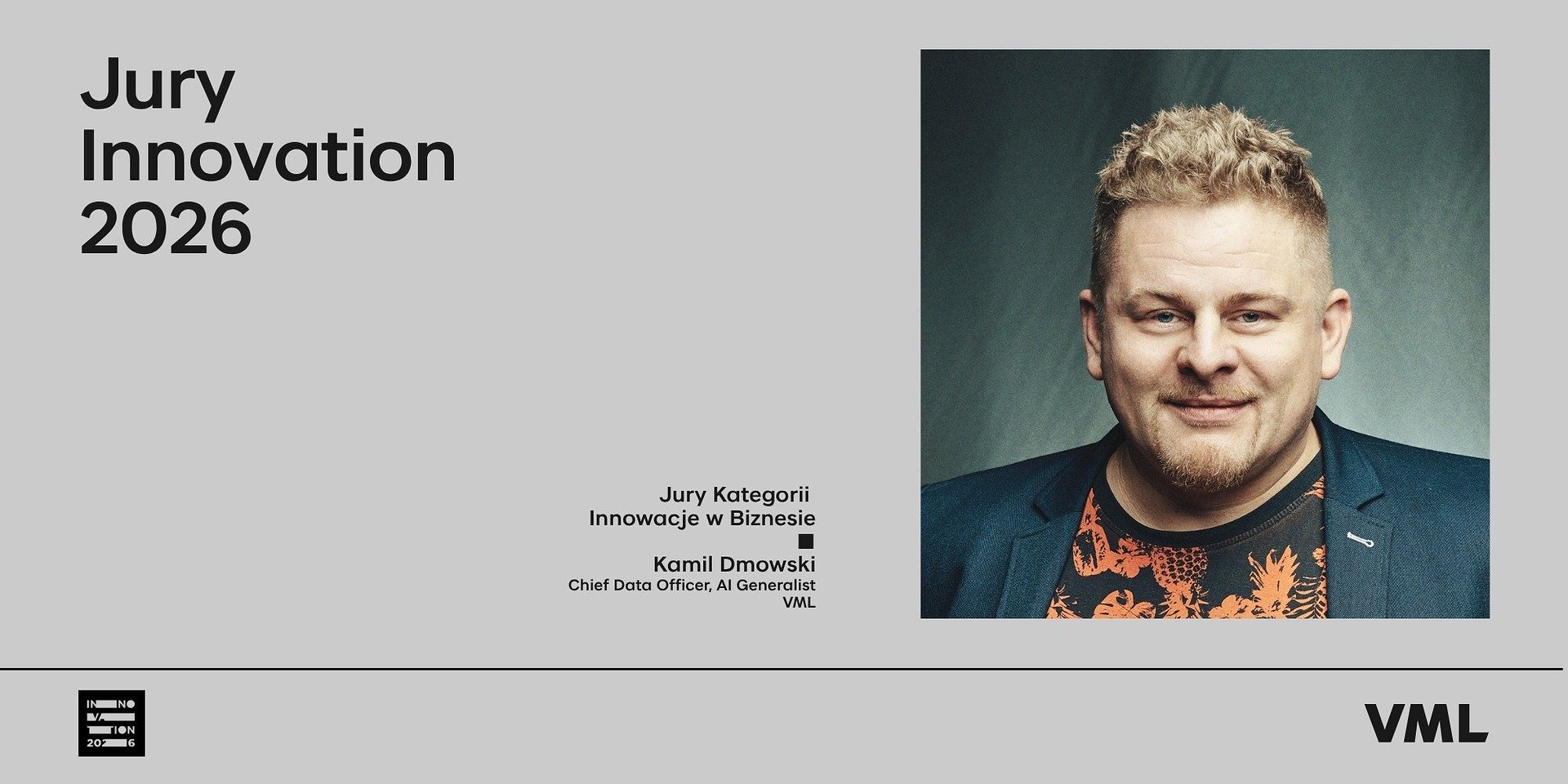 Kamil Dmowski w jury Innovation
