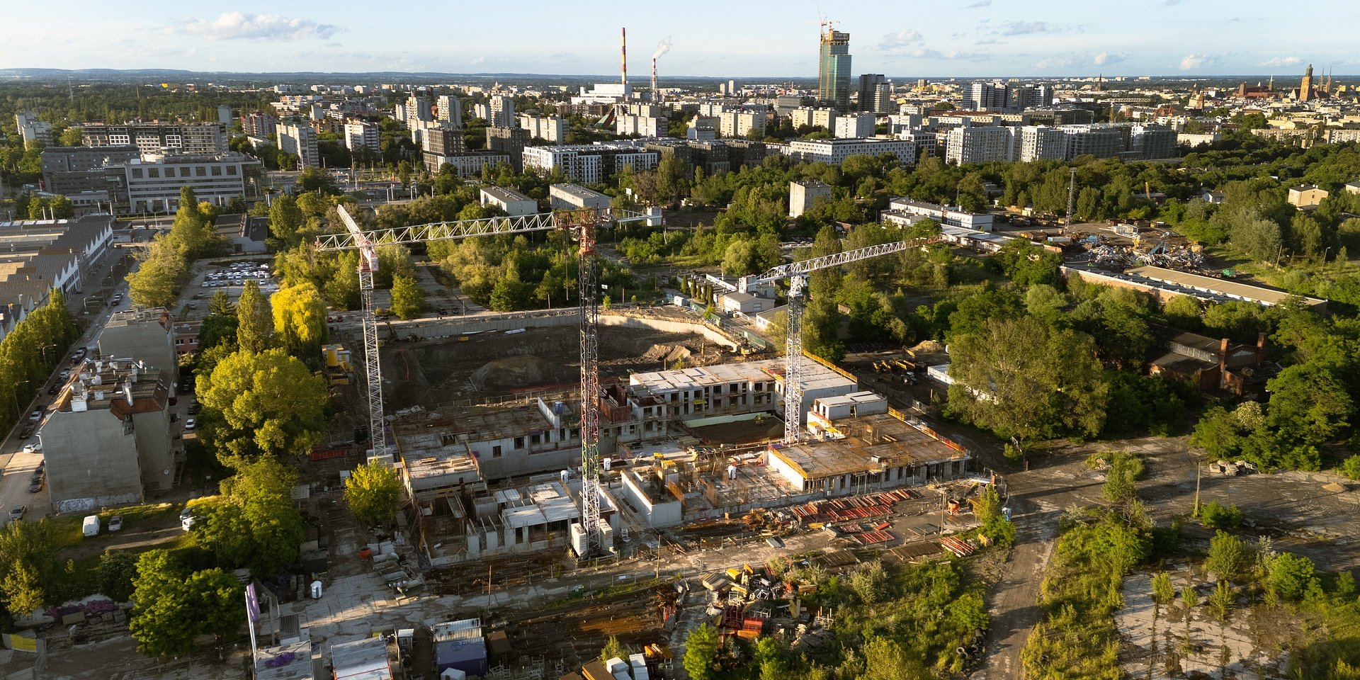 Archicom kontynuuje budowę Atrium we Wrocławiu. Projekt wyróżnia ponadstandardowa wysokość garażu podziemnego