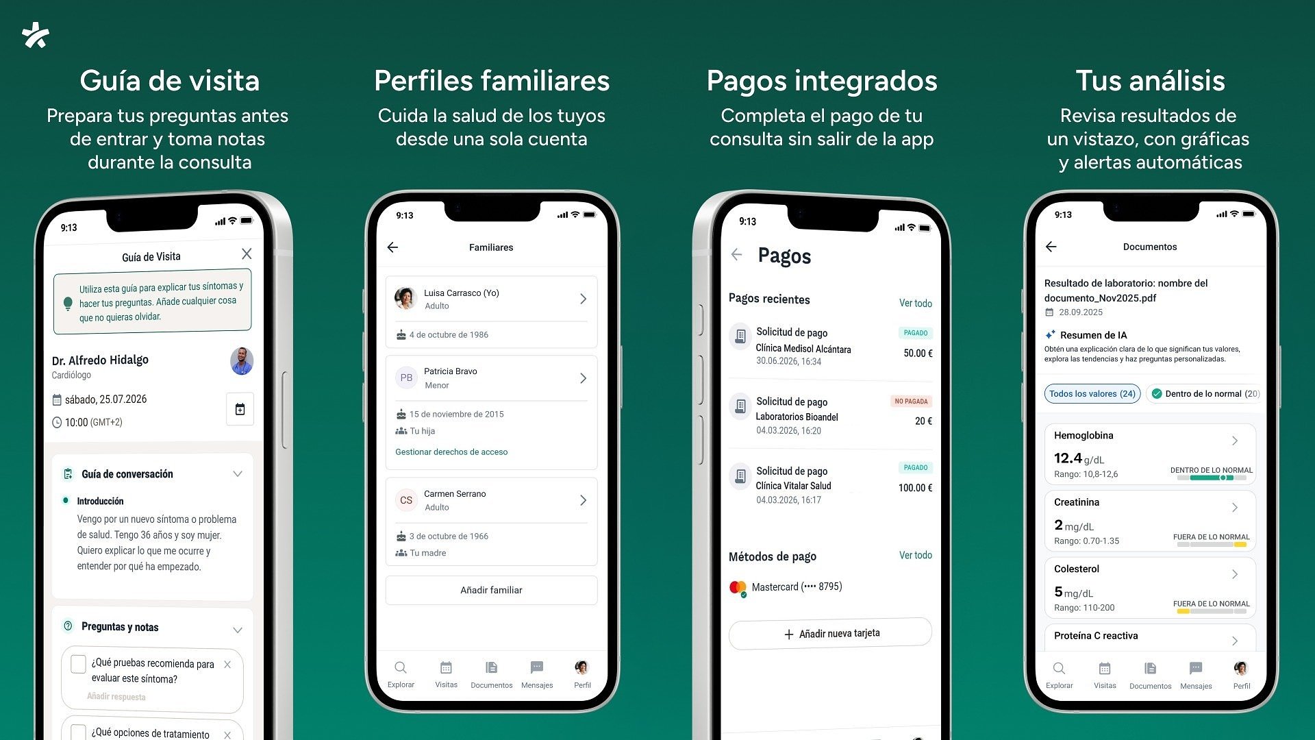Doctoralia lanza perfiles familiares y nuevas herramientas para simplificar el cuidado de la salud