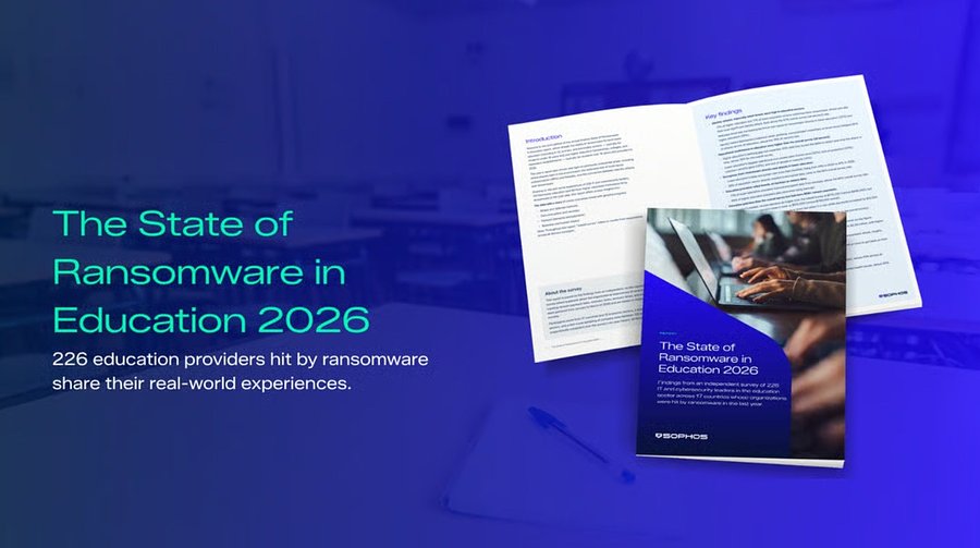 Relatório Sophos: Técnicas de identidade na origem de 85% dos ataques de ransomware no ensino
