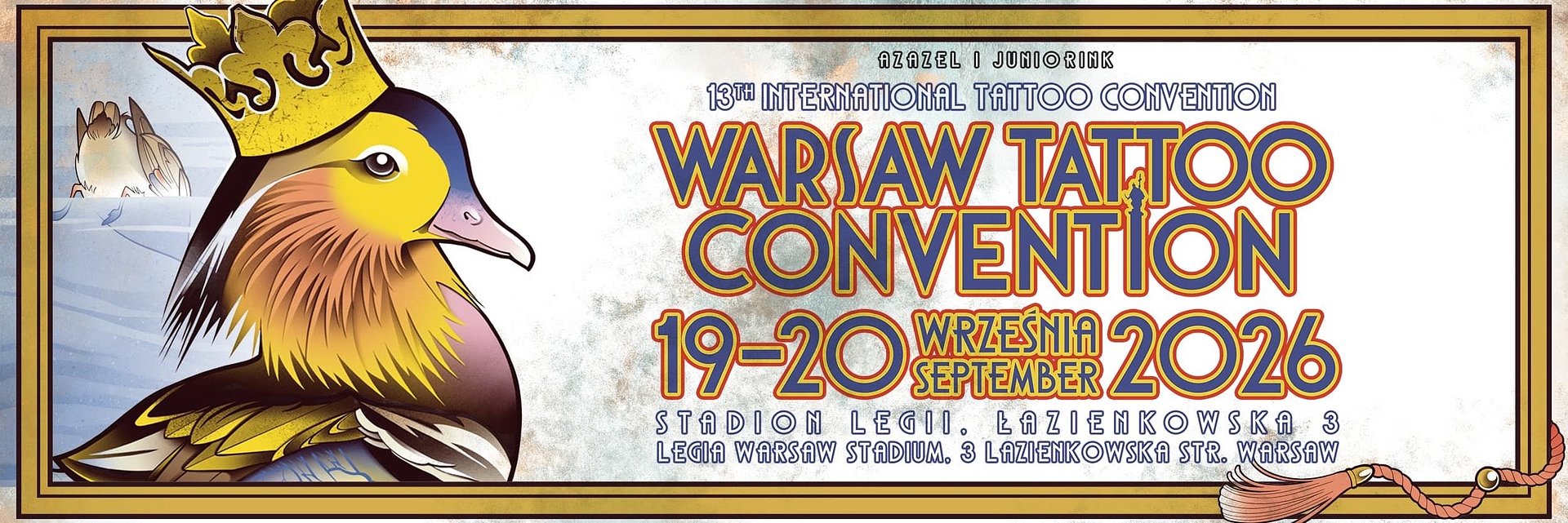 Warsaw Tattoo Convention 2026: Warszawa ponownie stanie się stolicą sztuki tatuażu
