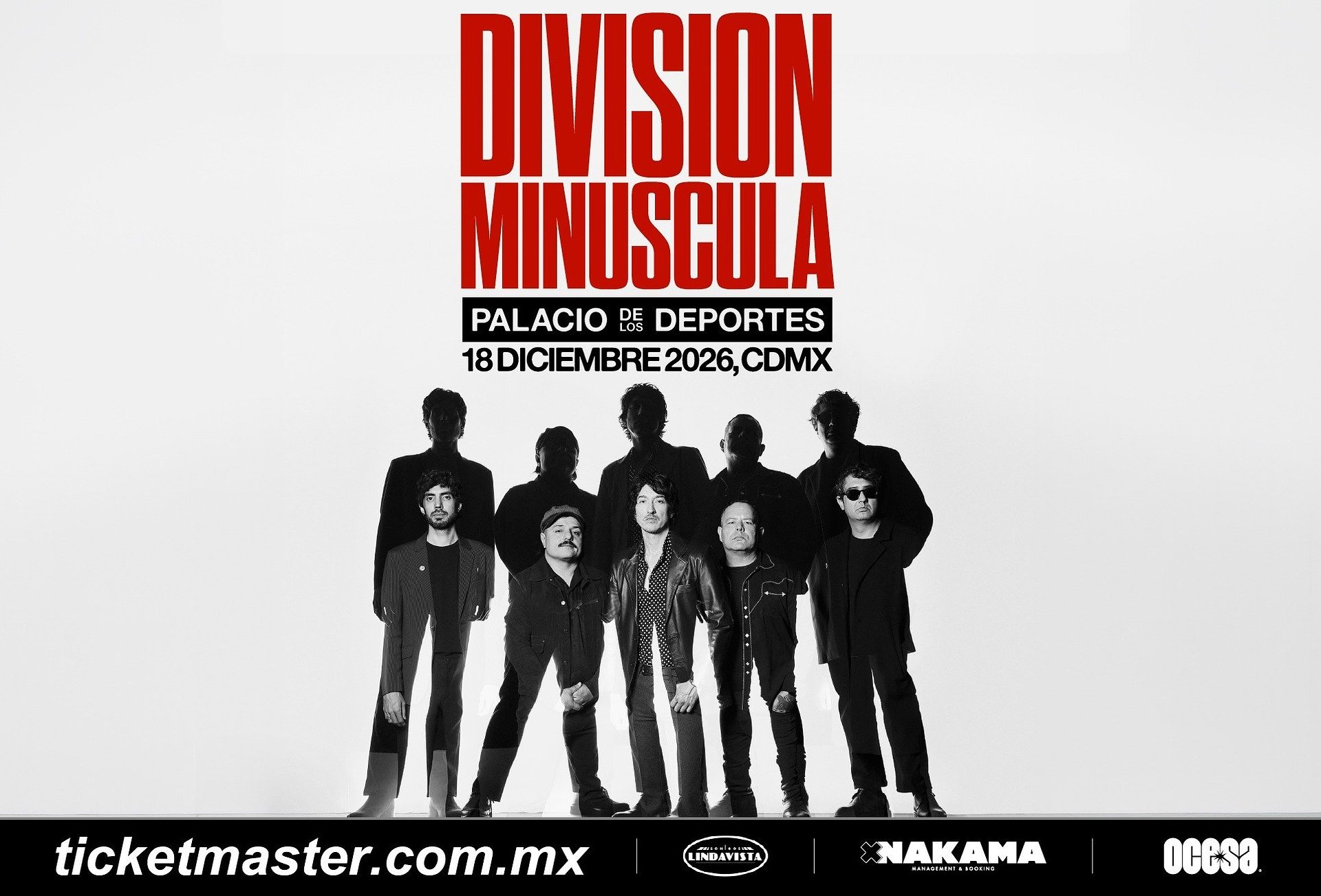 DIVISIÓN MINÚSCULA CERRARÁ UN AÑO HISTÓRICO CON UN CONCIERTO MONUMENTAL EN EL DOMO DE COBRE