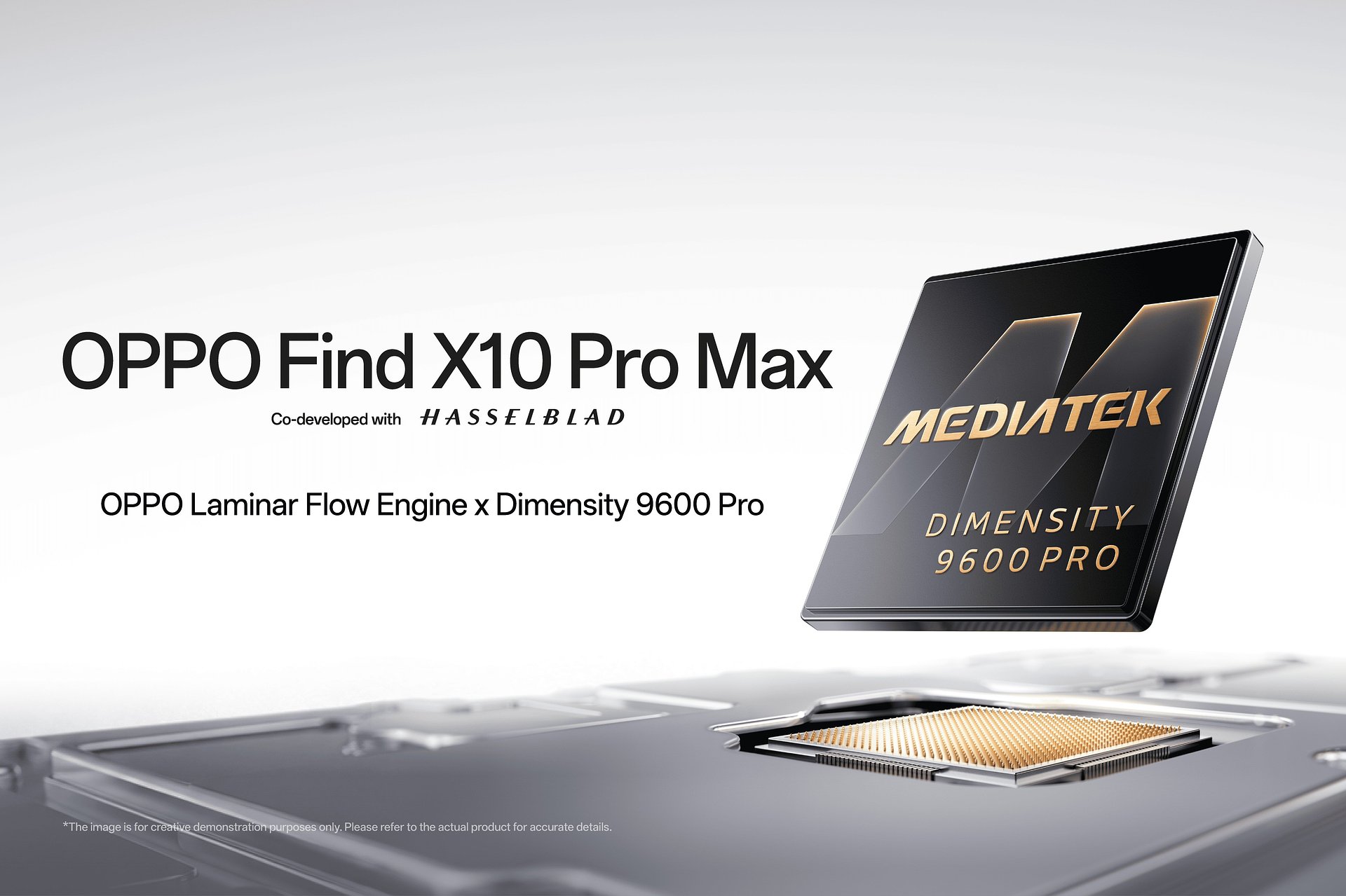 OPPO Find X10 Pro Max zadebiutuje globalnie z nowym MediaTek Dimensity 9600 Pro