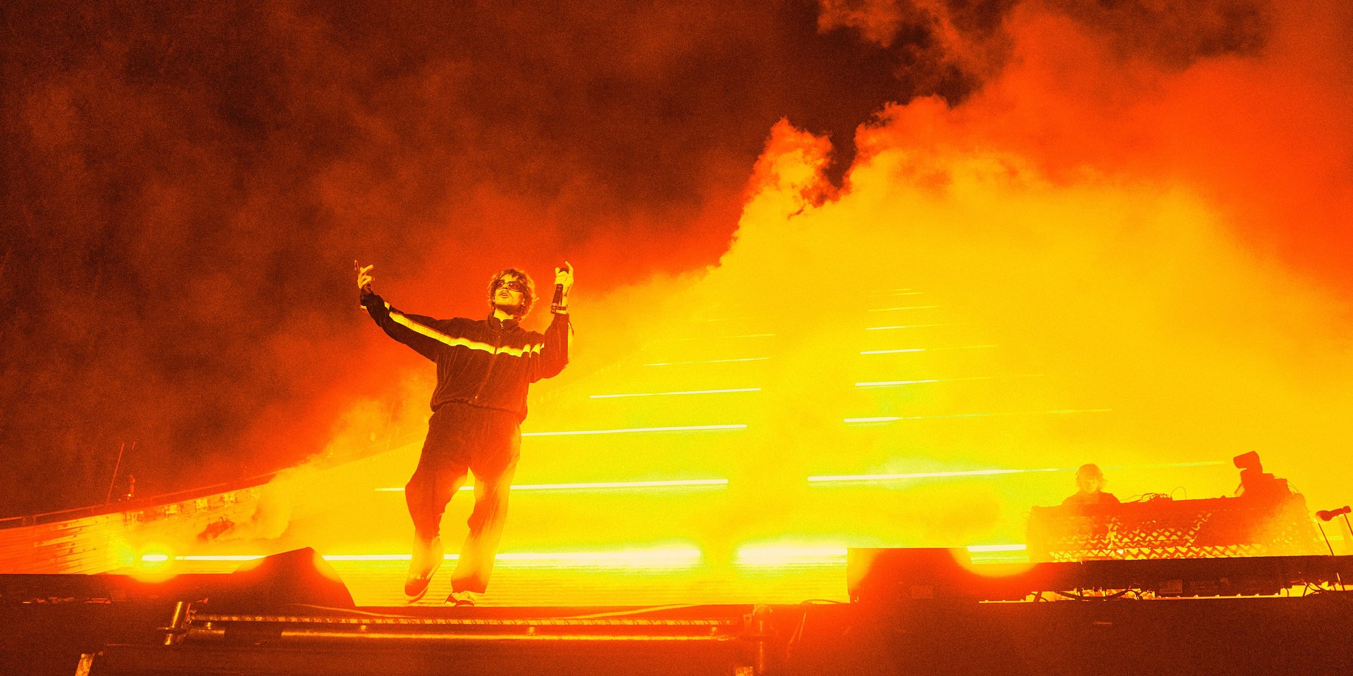 Hubert. zagrał historyczny koncert na skoczni narciarskiej