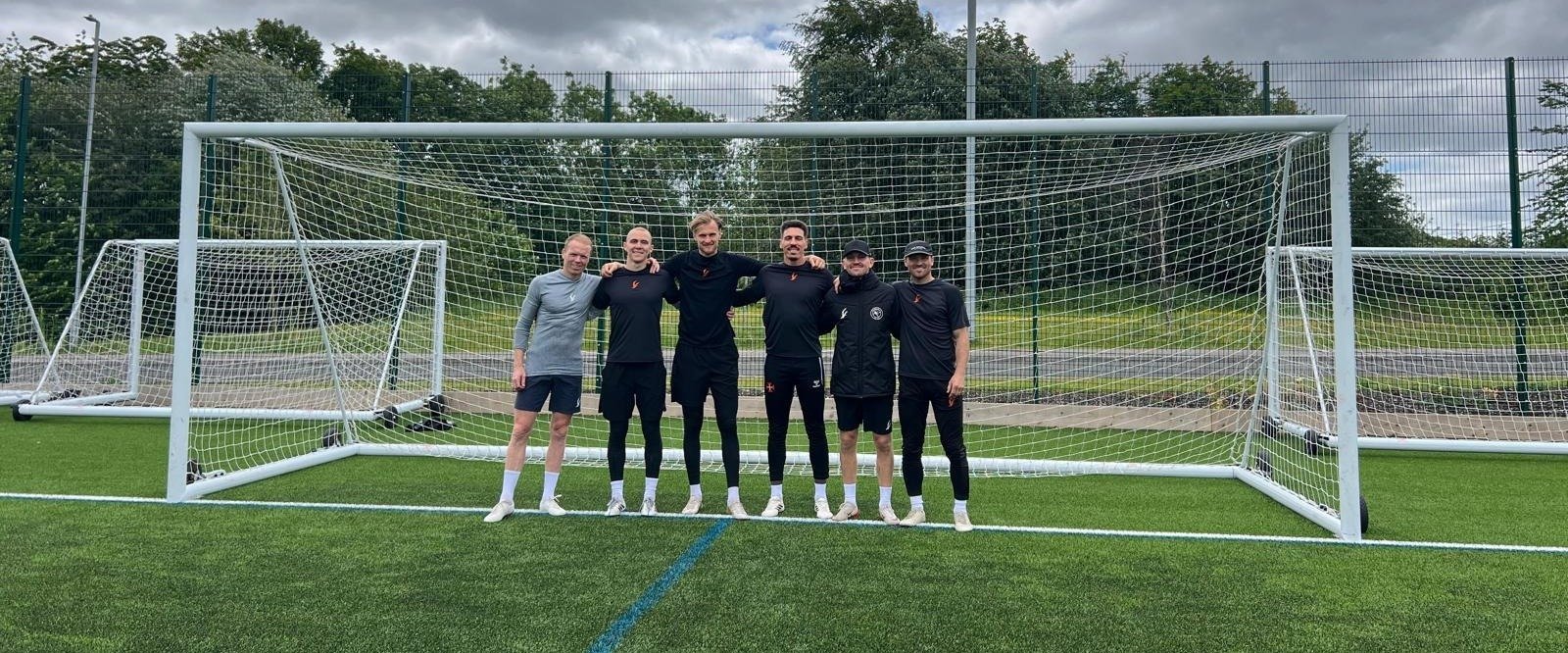 Professional International Goalkeepers put New College Durham’s £4.5m MUGA through its paces