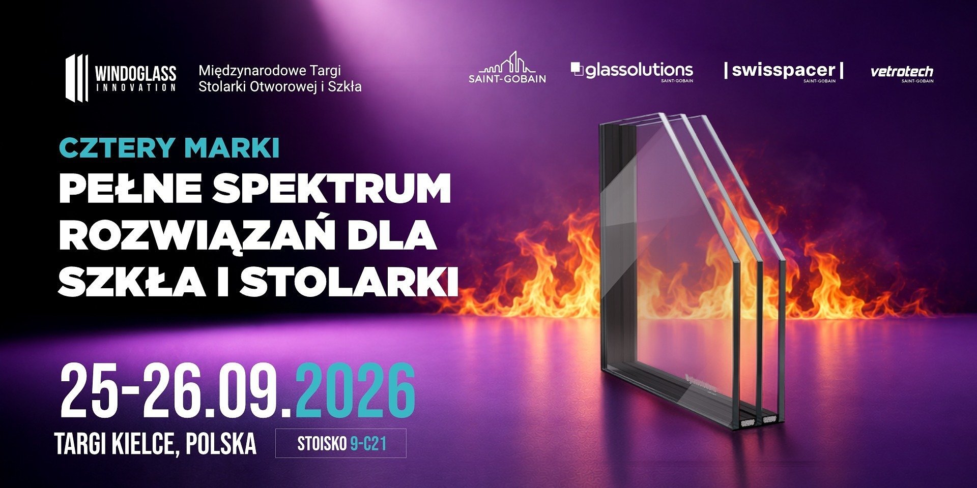 Cztery marki Saint-Gobain razem na WinDoGlass Innovation 2026