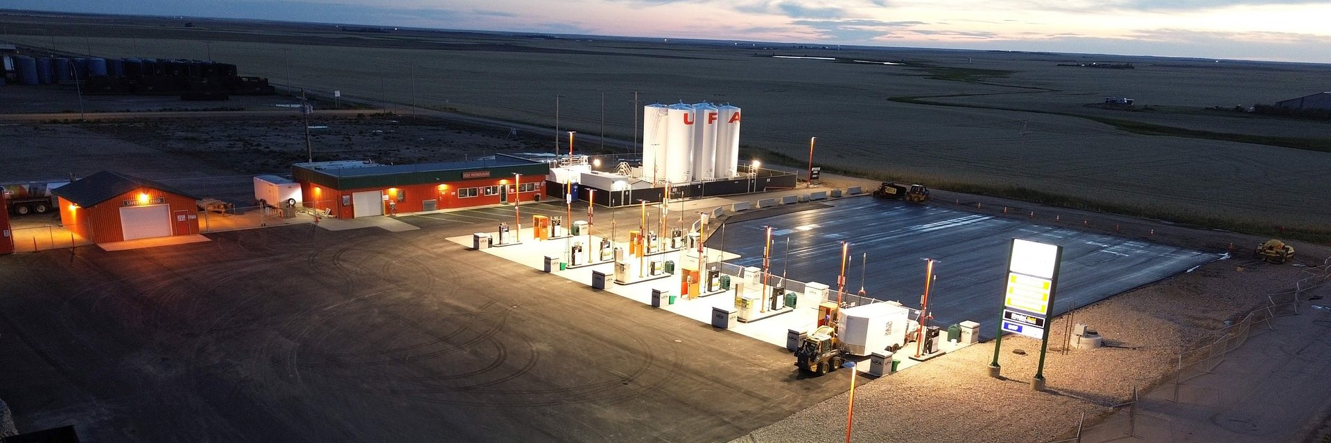 UFA Opens Rebuilt Kindersley Cardlock and Bulk Petroleum Site