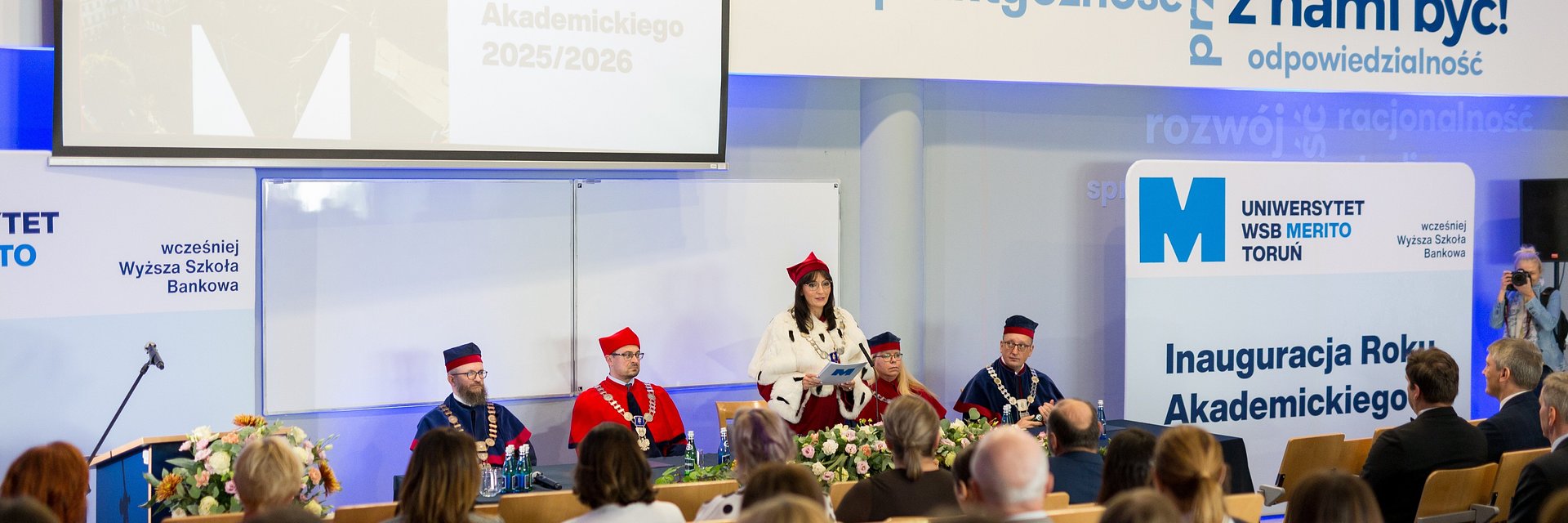 Uroczysta Inauguracja Roku Akademickiego 2026/2027 na Uniwersytecie WSB Merito w Toruniu