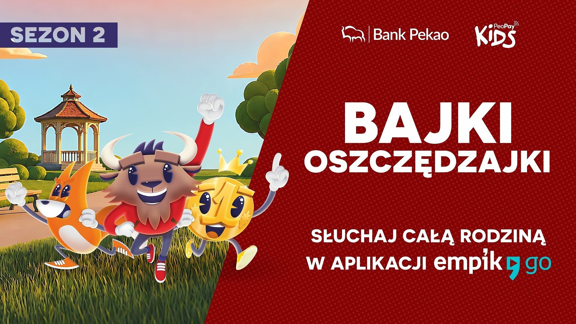 „Bajki Oszczędzajki” wracają! Druga edycja edukacyjnego słuchowiska o finansach dla dzieci.