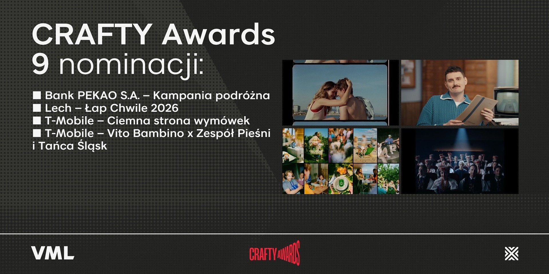 Projekty VML nominowane w CRAFTY SPR Awards