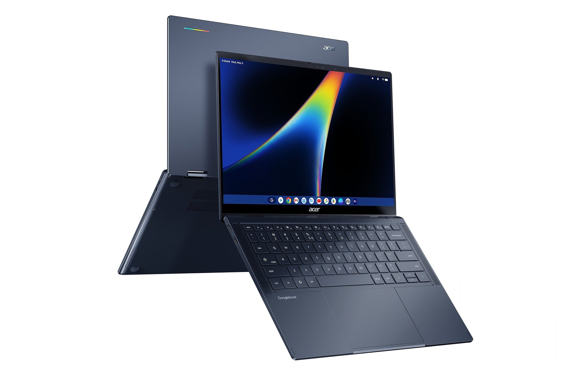 Nahtlos arbeiten, flexibel wechseln: Acer zeigt sein erstes Googlebook im Convertible-Design