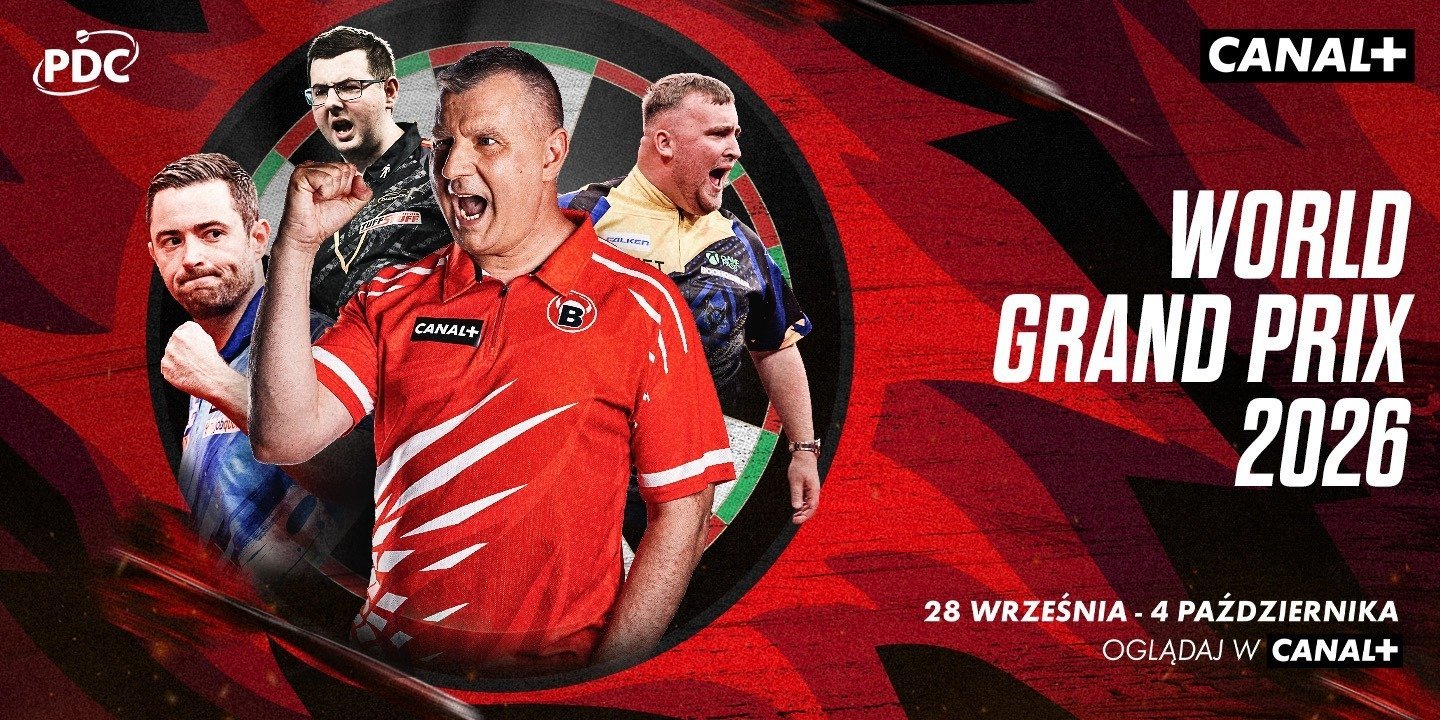 World Grand Prix PDC w CANAL+! Ratajski i Białecki powalczą z najlepszymi darterami świata