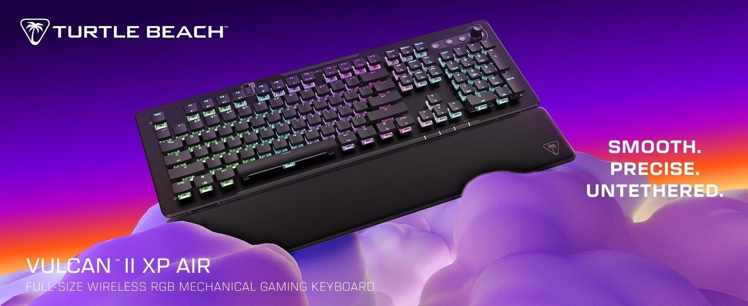 Klawiatura, która reaguje na gesty. Turtle Beach prezentuje bezprzewodową Vulcan II XP Air