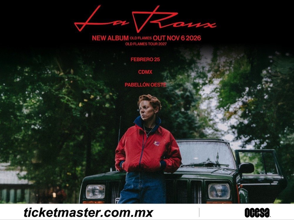 El capítulo más personal de una carrera extraordinaria de La Roux: Old Flames llegará al Pabellón Oeste del Palacio de los Deportes