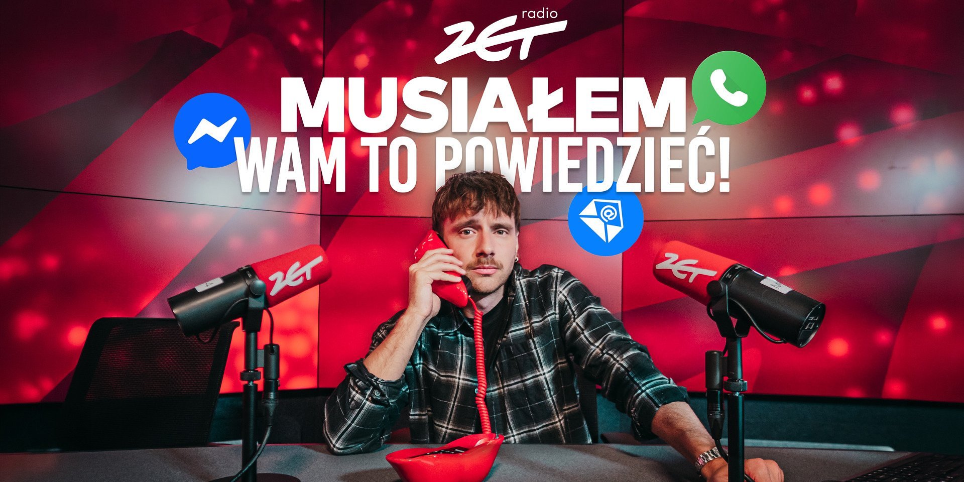 Maciej Musiał na antenie i w kampanii Radia ZET