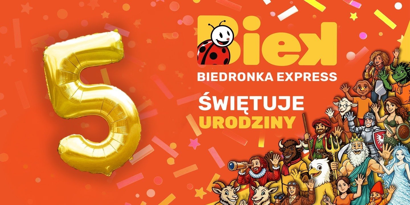 Biedronka świętuje 5. urodziny BIEK