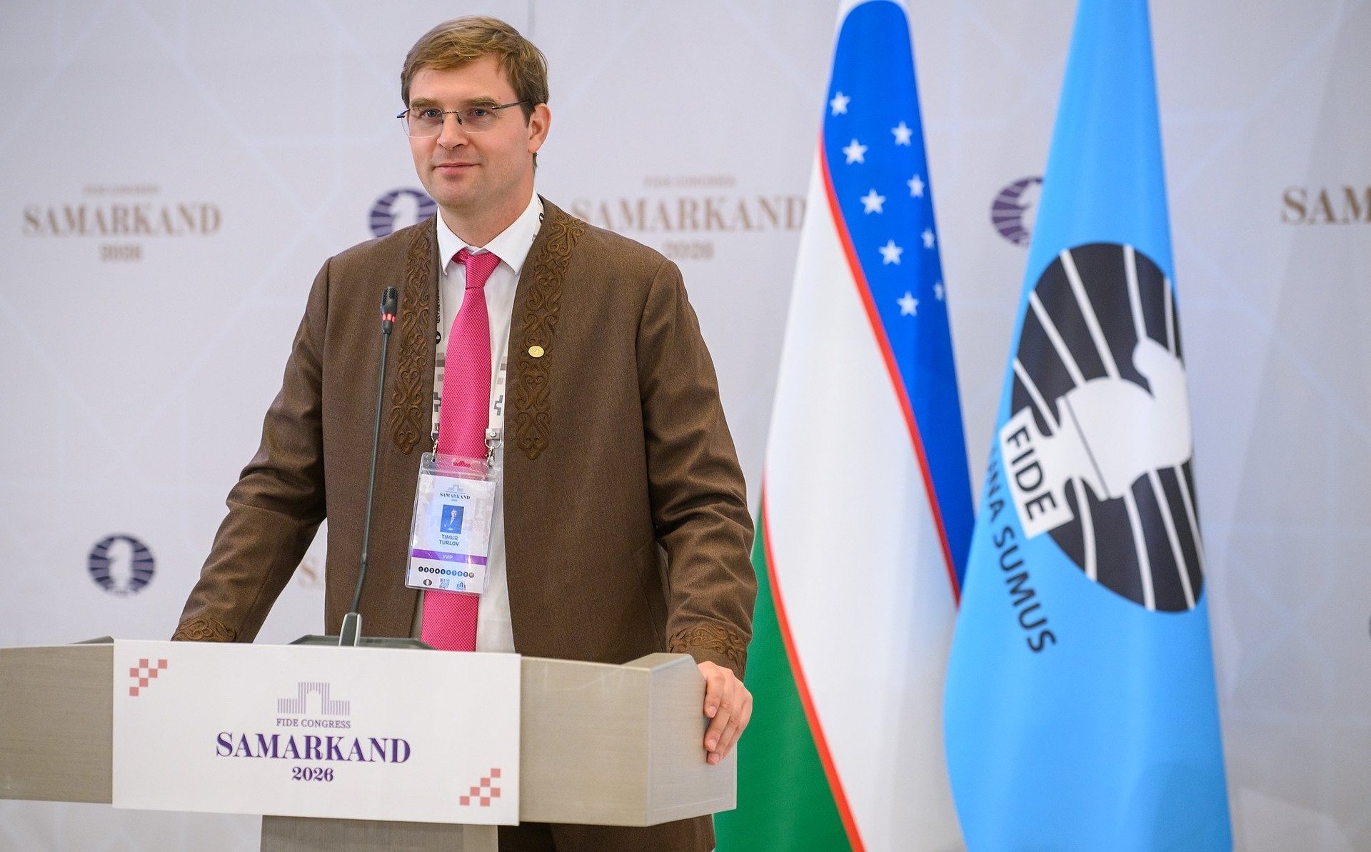 Timur Turlov prezydentem FIDE. Pierwszy Kazach na czele światowych szachów