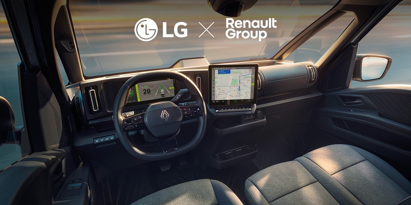LG dostarczy zintegrowane rozwiązania kokpitu do pierwszego komercyjnego pojazdu SDV Grupy Renault