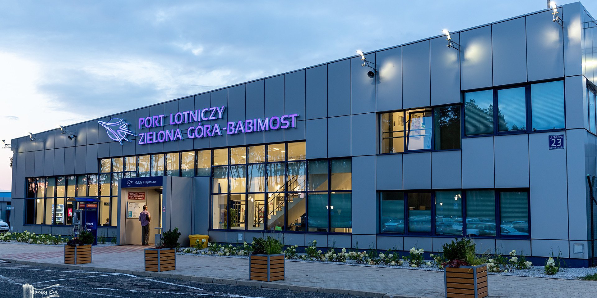 Lotnisko Zielona Góra-Babimost z kolejnym wzrostem liczby pasażerów