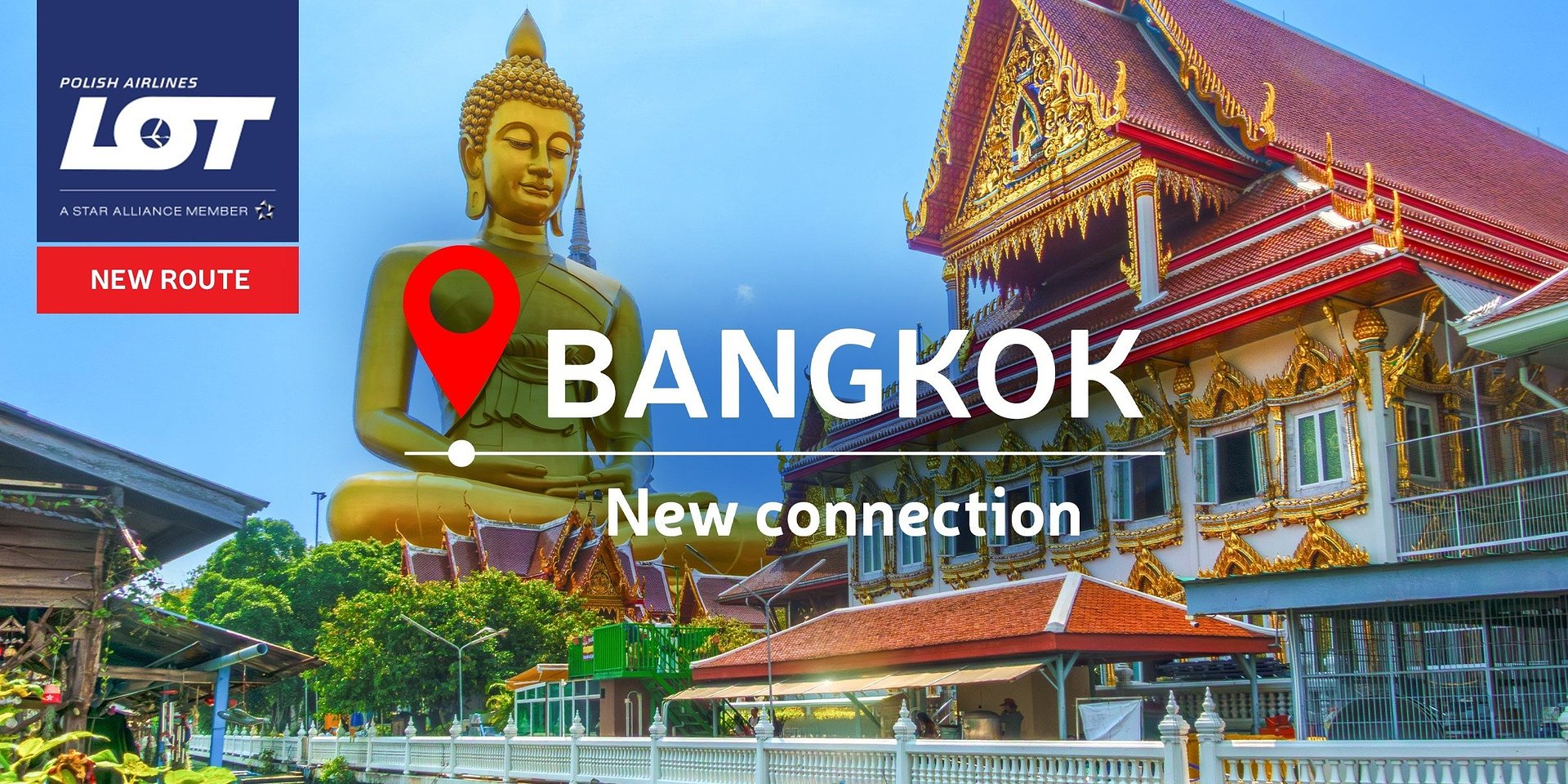 Destination: Bangkok. LOT Polish Airlines has launched a new direct connection with Asia