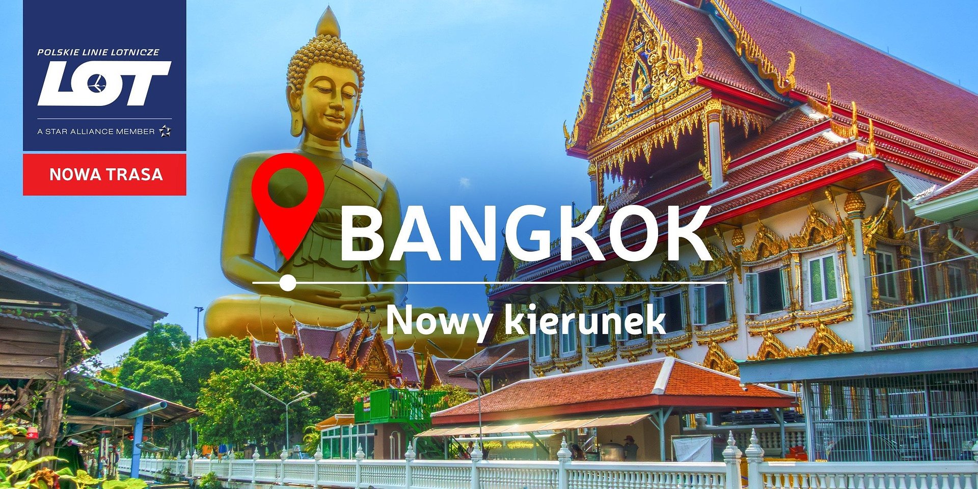 Kierunek: Bangkok. PLL LOT uruchomiły nowe bezpośrednie połączenie do Azji