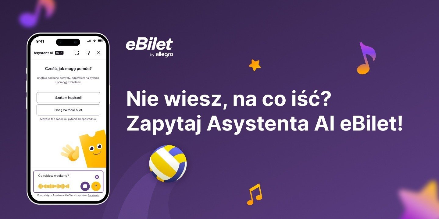 eBilet uruchamia Asystenta AI. Nowy kanał dotarcia do klientów!