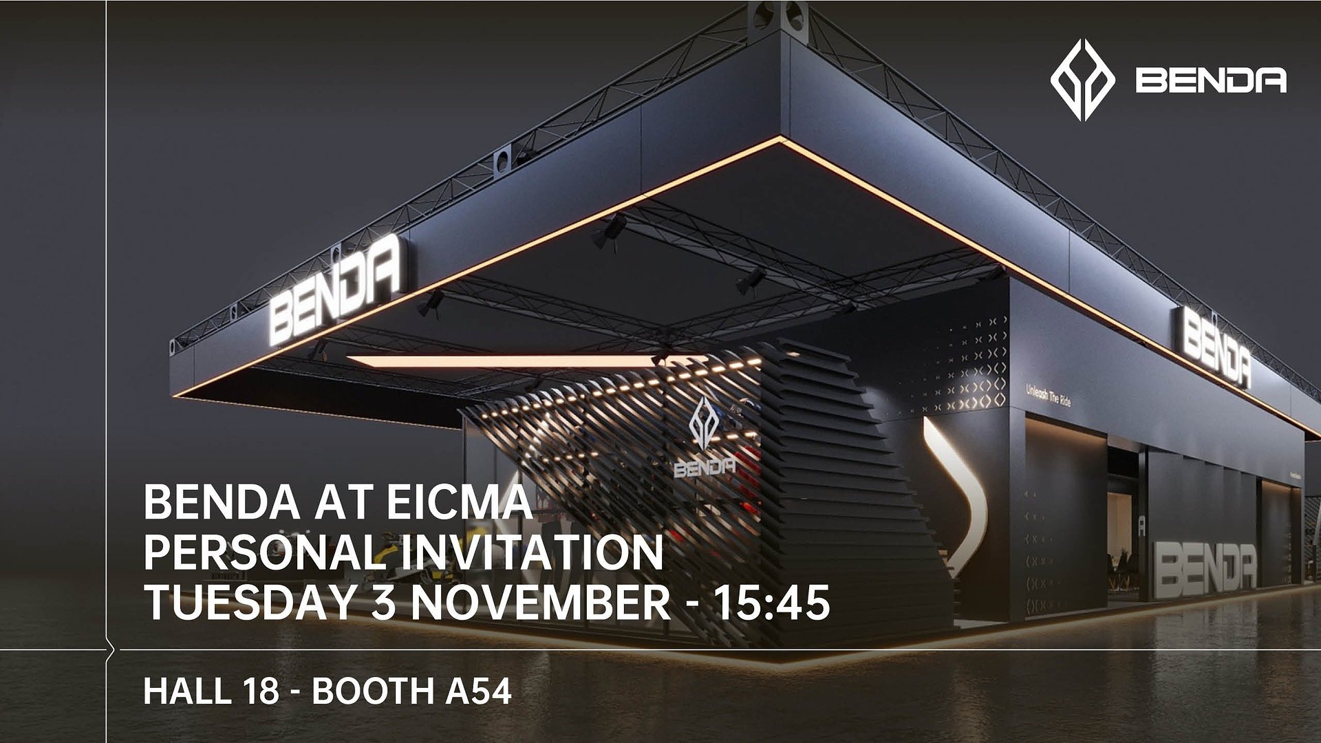Media invitation: BENDA Press Launch at EICMA