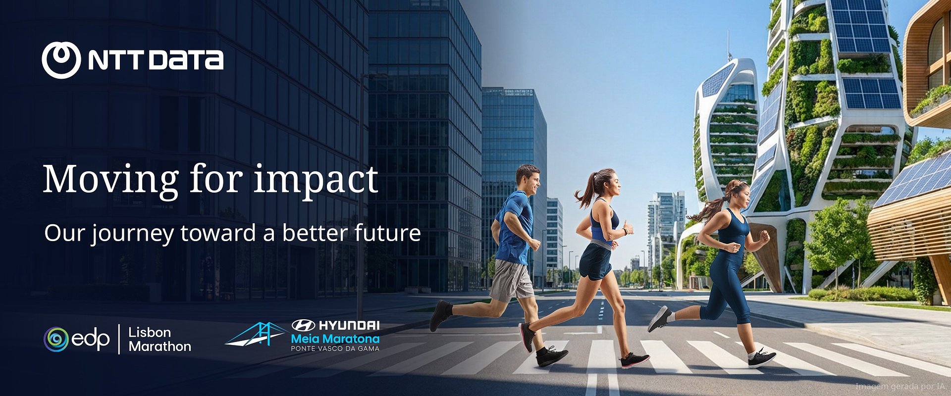 NTT DATA associa-se à Maratona de Lisboa 2026 e transforma o patrocínio numa iniciativa de mobilização coletiva